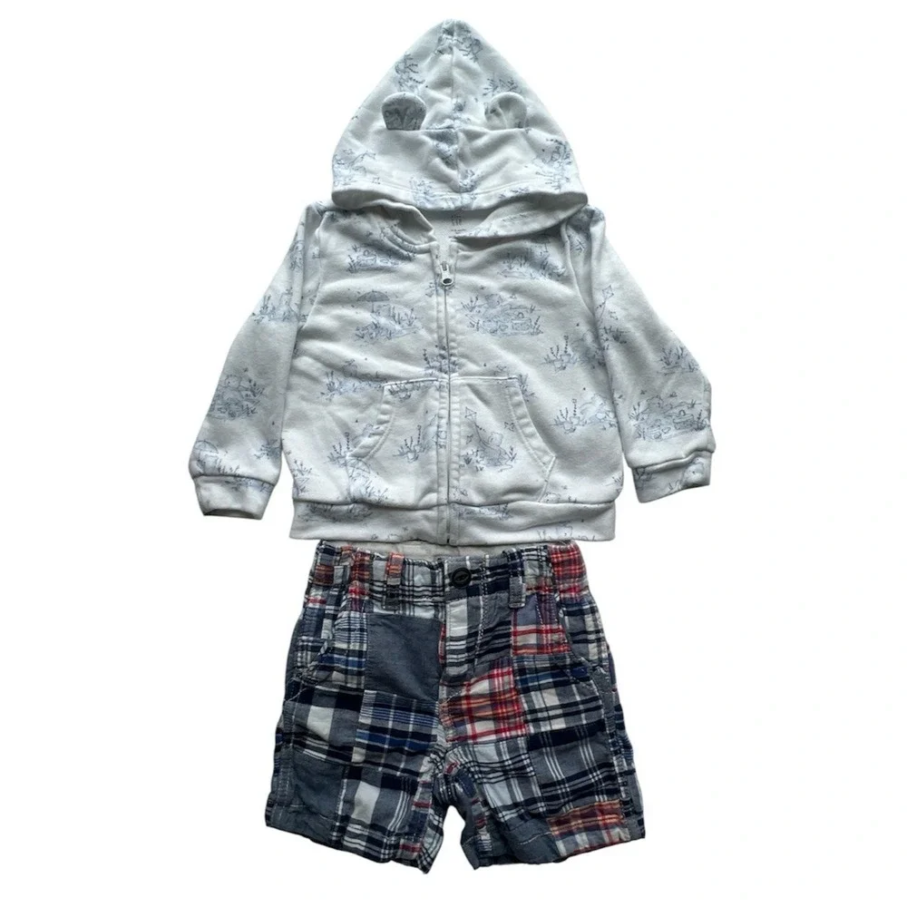 Baby Gap Boys 12-18 Months Lot of 4 Toddler Outfit Bundle Cotton Casual Playwear